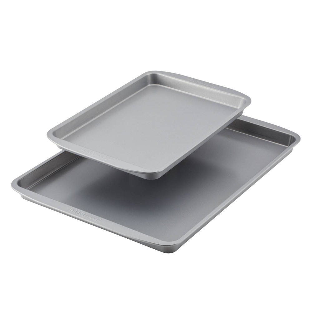 Photos - Bakeware Farberware Insulated 2pc  Set: Nonstick Cookie & Baking Sheets, Aluminized Steel, Dishwasher-Safe, Oven-Safe