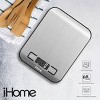iHome 11lb Stainless Steel Kitchen Food Scale - 2 of 4