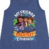 - Santiago of The Sea - My Friends Greatest Treasure Graphic Sleeveless Aline Dress - 2 of 4