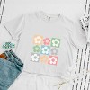 Simply Sage Market Checkered Flowers Boxy Crop Top - 2 of 4