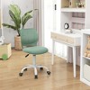 Resenkos Task Chair,Office Chair Desk Chair,Ergonomic Children Study Chair with Adjustable Height-Green - 4 of 4