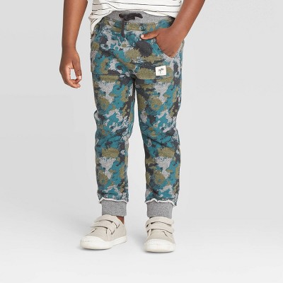 boys blue camo pants