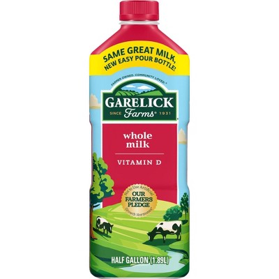 Garelick Farms Vitamin D Whole Milk - 0.5gal
