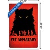 Trends International Pet Sematary (2019) - Cat Key Art Framed Wall Poster Prints - 3 of 4