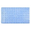 Cameo Non-Slip Bathtub mat, 26" x 15" Grass Texture Shower Mat with Suction Cups and Water Drain Holes, BPA, LaTeX, Phthalate Free - 2 of 4