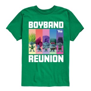 Boys' - Trolls - Boyband Reunion Branch and Brothers Short Sleeve Graphic T-Shirt - 1 of 4