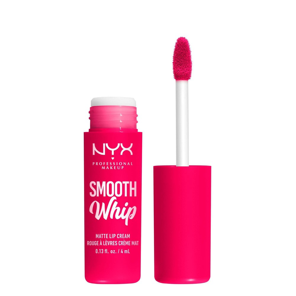 Photos - Other Cosmetics NYX Professional Makeup Smooth Whip Blurring Matte Liquid Lipstick - Pillo 