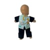 Doll Clothes Superstore Black Scrubs For Boy Or Girl 15 Inch Baby Dolls - 4 of 4