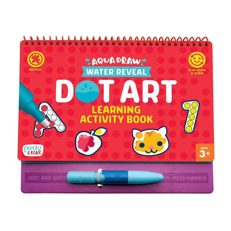 Aquadraw Dot Art Learning &#38; Activity Book Mess Free - Chuckle &#38; Roar, 1 of 8