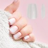 Unique Bargains Women's Full Coverage Fake Nails XS White 1 Pc - 4 of 4