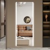 Runesay Modern Frameless Full-length Mirror, Wall Mounted Mirror with Explosion-Proof Glass, High-Definition Imaging - 4 of 4
