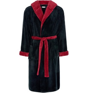 ADR Plush Fleece Men's Robe, Soft Cozy Warm Men's Bathrobe, Bath Robe - 1 of 1