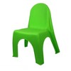 Romanoff Kid's Stacking Chairs, Brite Green, Pack of 12 - 2 of 3