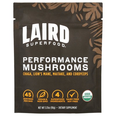 Laird Superfood Performance Mushrooms, 3.17 oz (90 g)