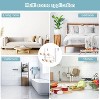 LunaLulinlk Over The Door Hooks, Hanging with 6 Coat Hook Towel Rack for Bathroom Accessories Organizer Space-Saving Door Organizer - 4 of 4