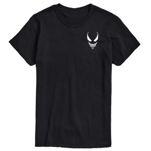 Men's - Marvel - Venom Logo Face Short Sleeve Graphic T-Shirt - 1 of 4