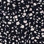 black flowers
