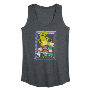 Women's - Rugrats - Gang Graphic Racerback Tank - 1 of 4