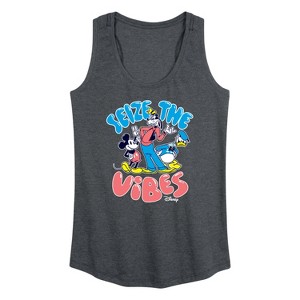 Women's - Disney - Seize Vibes Graphic Racerback Tank - 1 of 4