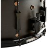Pork Pie Little Squealer Snare Drum Satin Black Ebony 7 x 13 in. - 3 of 4