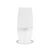 HomeStock White Horseshoe Dining Chair - 3 of 4