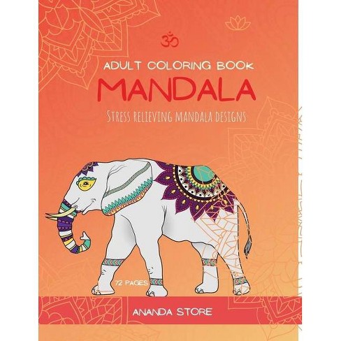 Download Mandala Animals Coloring Book By Ananda Store Paperback Target