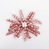 Bows And Sparkles 7" Fabric Curl Swirl Gift Bow Pink - 2 of 2