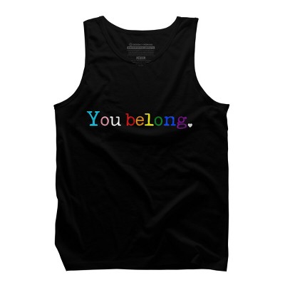 Adult Design By Humans Pride You Belong By Belugastore Tank Top