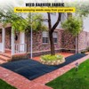 VEVOR 6.5FTx300FT Premium Weed Barrier Fabric Heavy Duty 3.2OZ, Woven Weed Control Fabric, High Permeability Good for Flower Bed, Black - 3 of 4
