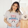 Simply Sage Market Women's Baseball Season Bats Short Sleeve Graphic Tee - 2 of 3