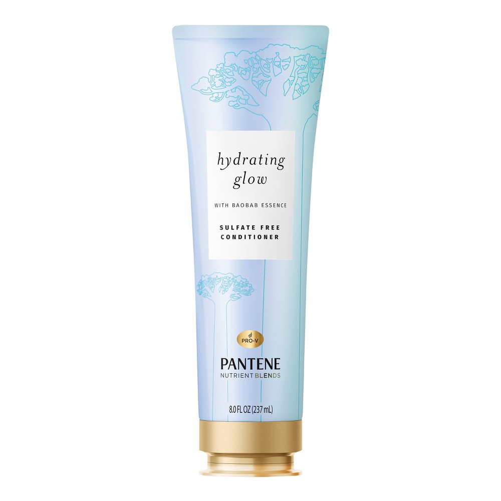 Photos - Hair Product Pantene Sulfate Free Baobab Conditioner, Hydrates for Soft Hair, Nutrient 