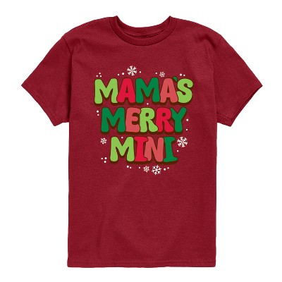 Boys' - Instant Message - Mamas Merry Mini Short Sleeve Graphic T-Shirt