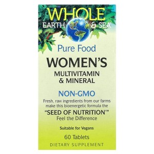 Natural Factors Whole Earth & Sea®, Women's Multivitamin & Mineral, 60 Tablets - 1 of 3
