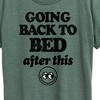 Women's - Instant Message - Going Back To Bed After This Short Sleeve Graphic T-Shirt - 2 of 4