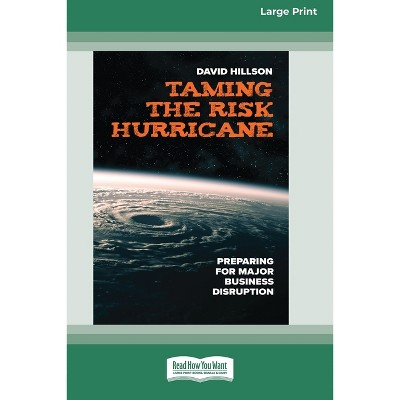 Taming the Risk Hurricane - by  David Hillson (Paperback)