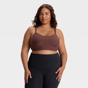 Women's Everyday Soft Light Support Strappy Sports Bra - All In Motion™ - 1 of 3