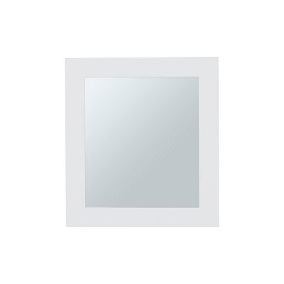 GlasFlength Decorative Wall Mirrors Medicine Cabinet Accent Mirror Wall Mounted Mirror Storage Cabinet for Bathroom Wall, White, 18.6"*5.7"*20.5"