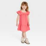 Toddler Girls' Gauze Dress - Cat & Jack™ Orange