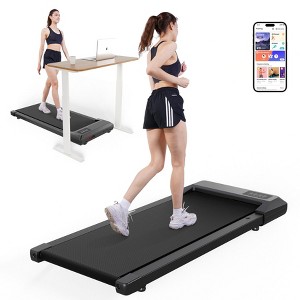 Superun Walking Pad Treadmill 2 in 1 Portable Under Desk Treadmill Low Noise for Home (16.14*35.43 inches Belt) - 1 of 4