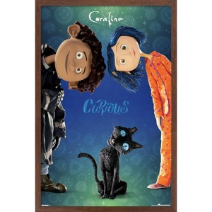 Trends International Coraline - Curious Framed Wall Poster Prints - 1 of 4