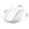 LunaLulinlk Paper Plate Holder Plastic Dinner Plate Holder Dish Drainer Paper Plate Dispenser Plate Organizer, Countertop - 2 of 4
