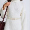 Unique Bargains Adjustable Waist Belt Beige 1 Pc - 2 of 4