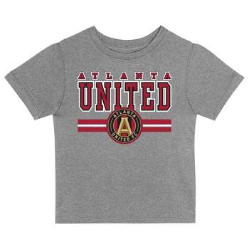MLS Atlanta United FC Boys' Gray Poly T-Shirt