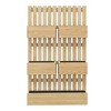 Naysaye 5 Box Raised Garden Bed with Trellis, Wall-Mounted Planter Box Set with Adjustable Height, Drainage Hole, Yellow, 23.5"*6.25"*39.25" - 4 of 4