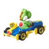 Hot Wheels Mario Kart 1:64 Scale  Yoshi - Mach 8 Collectible Vehicle - 4 of 4