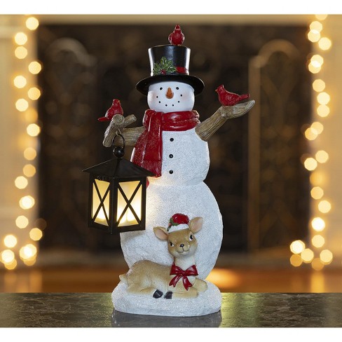VP Home Glowing Star Snowman Decor LED Holiday Light Up Figurines, 5.98 H  11.57 L 8.98 W - Fry's Food Stores