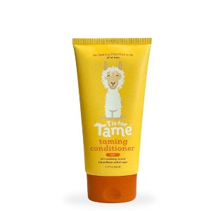 T is for Tame – Hair Taming Conditioner for Kids with Curls, Natural, Anti-Frizz, Detangles & Defines Curls, Safe for Babies and Toddlers, 5.07 fl oz - 1 of 4