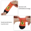 Unique Bargains Dog Cats Non-Slip Socks Purse Pattern Paw Protection and Traction Orange 4 Pcs - 3 of 4