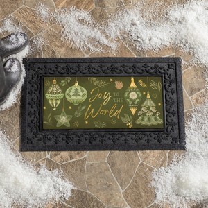 Evergreen Sassafras Winter Holiday Christmas Joy Switch Mat Insert