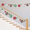 Big Dot of Happiness Ornaments - Holiday and Christmas Party DIY Decorations - Clothespin Garland Banner - 44 Pc - 2 of 4